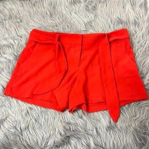 CYNTHIA ROWLEY SHORT SIZE 12 ORANGE